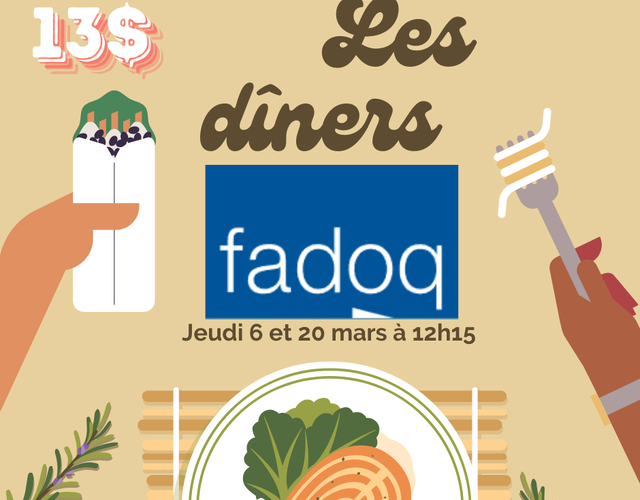 Dîner FADOQ