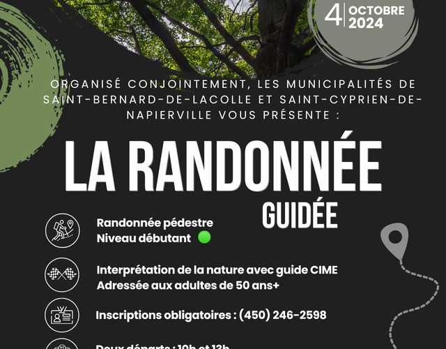 Randonnée d'interprétation écologique :